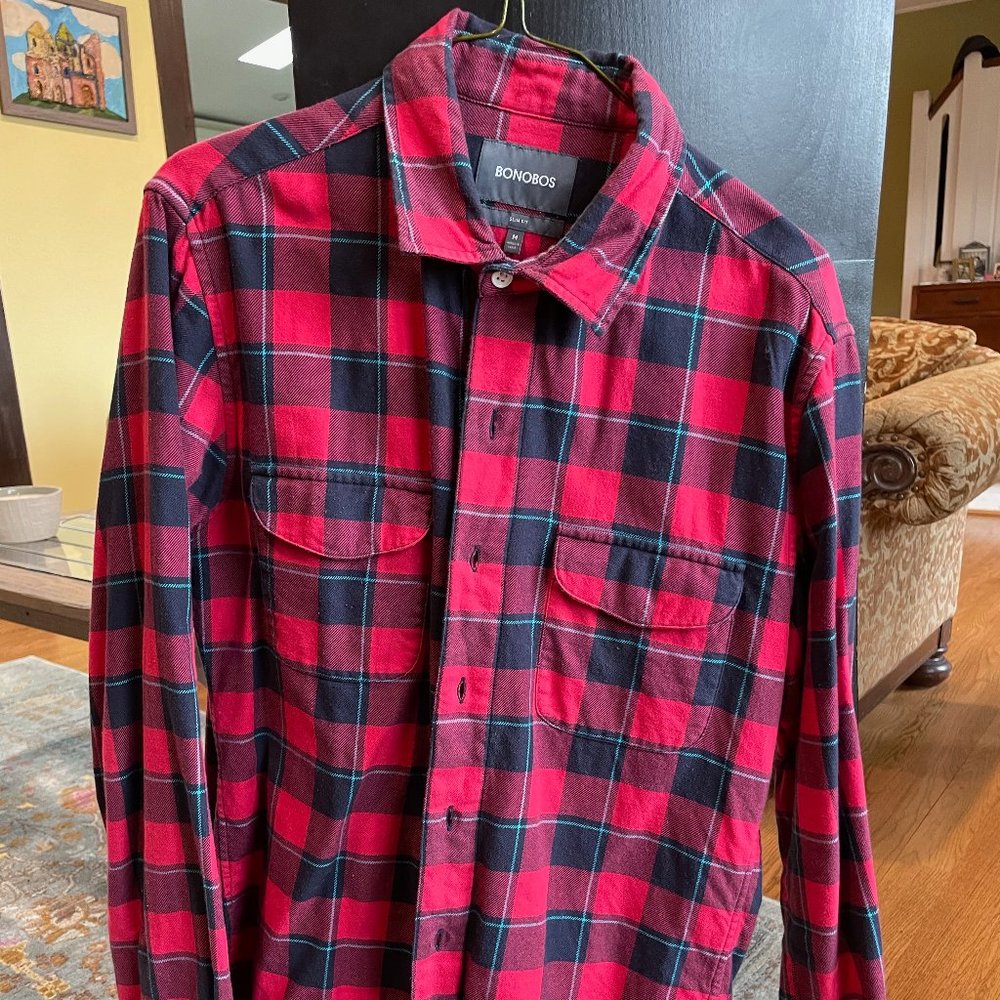 Bonobos Premium Flannel Shirt - Stylish and Warm!
